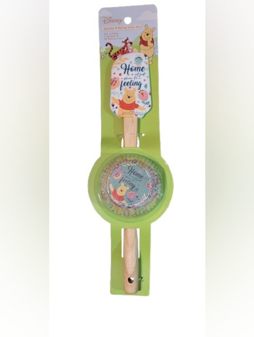 NWT Disney Winnie the Pooh Silicone Spatula and Cupcake Lliners